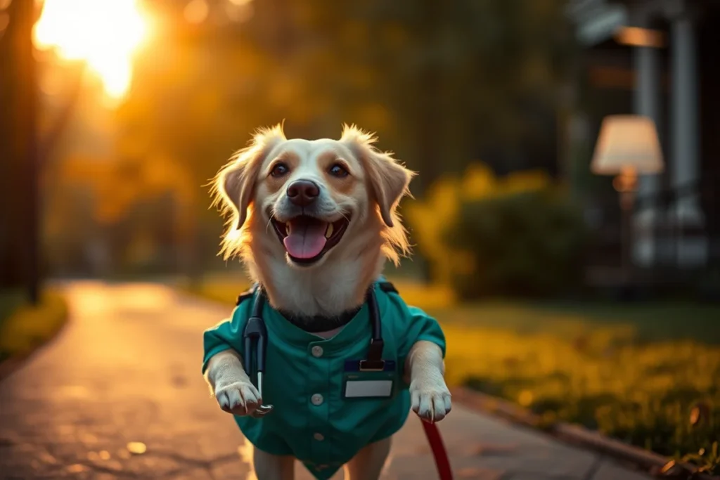 Medical Coat Dress