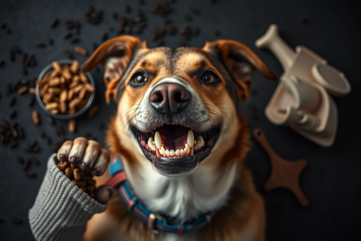 senior dog has loose tooth — Senior Dog Has Loose Tooth (the finished result)
